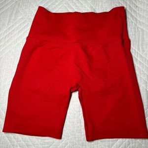 Red Athletic Shorts